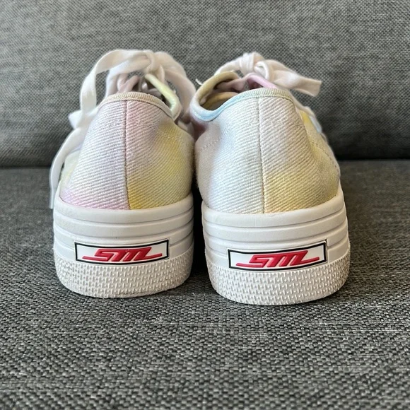 Steve Madden multi colored platform shoes 9.5M - Picture 5 of 12